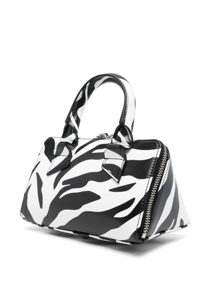 The Attico Zebra Print Mini Friday Bag