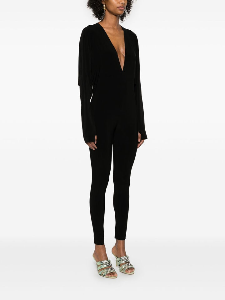 Norma Kamali V-neck jumpsuit