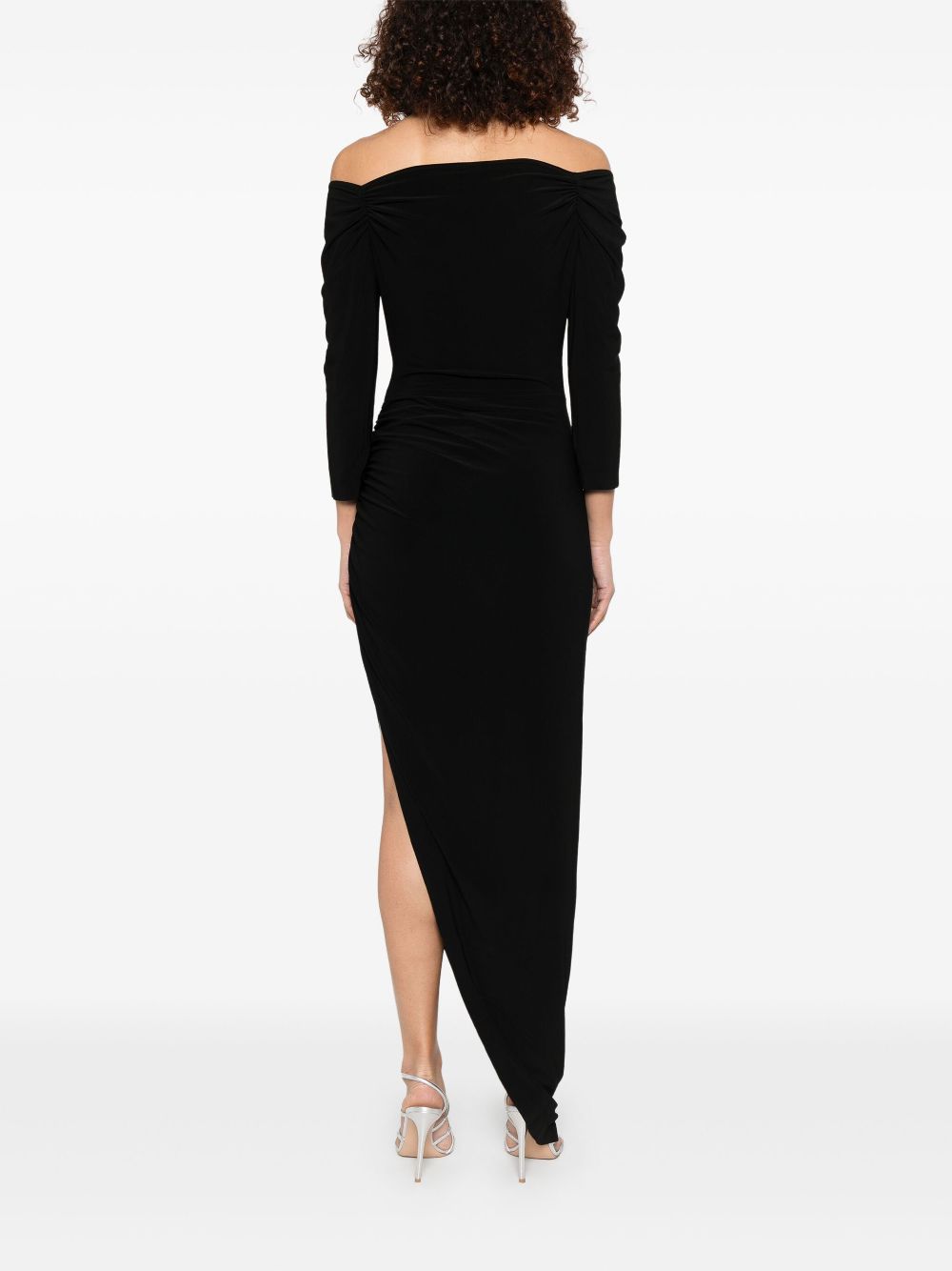 Norma Kamali side slit Dress