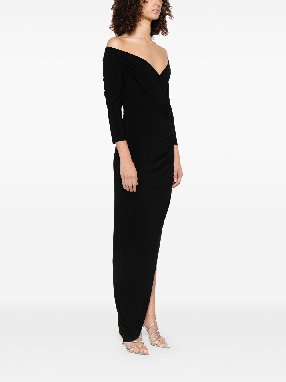 Norma Kamali side slit Dress