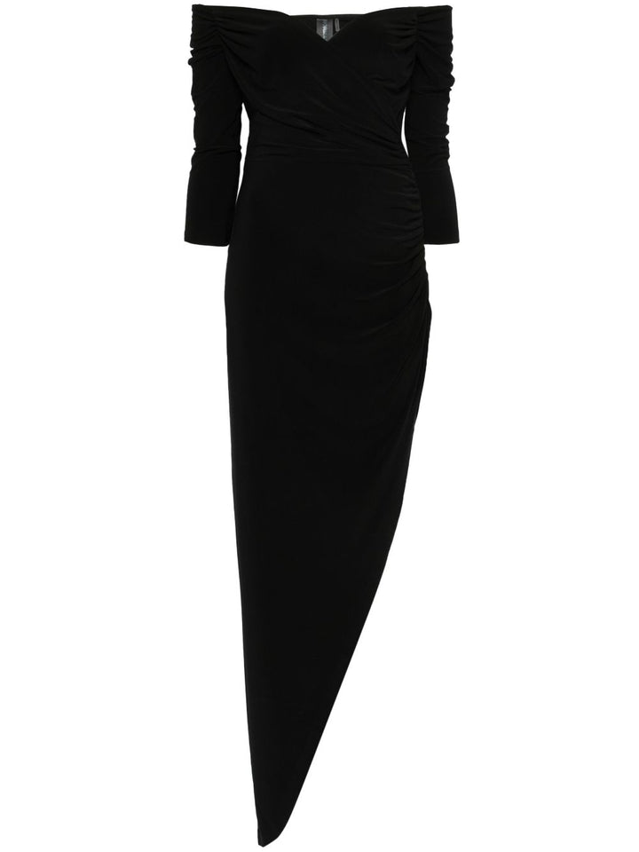 Norma Kamali side slit Dress