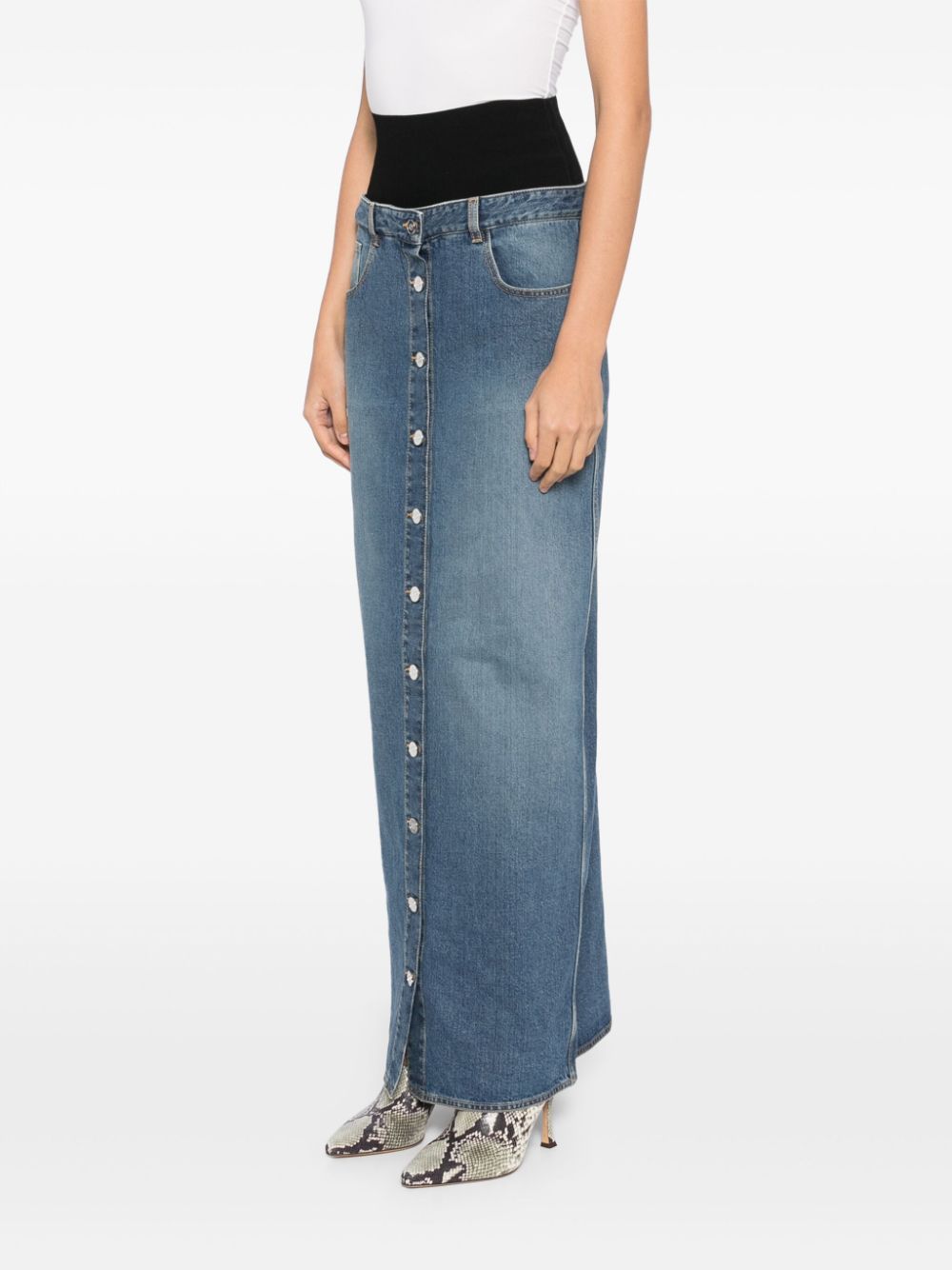 Alaia Denim Skirt