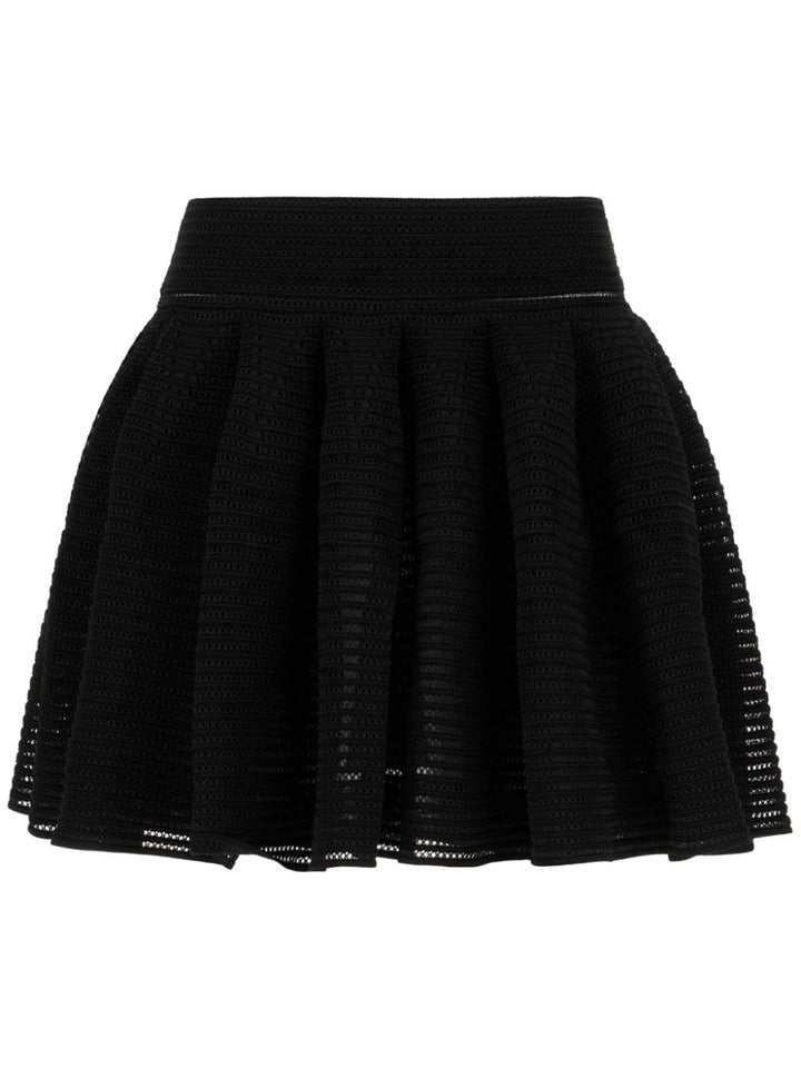 Alaia Crinoline Knit Mini Skirt