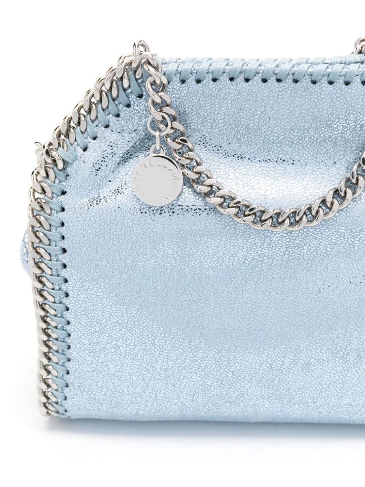 Stella McCartney Blue Falabella Pearl Tote bag