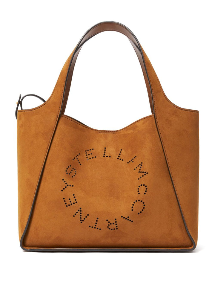 Stella McCartney Perforated Logo Tote Bag