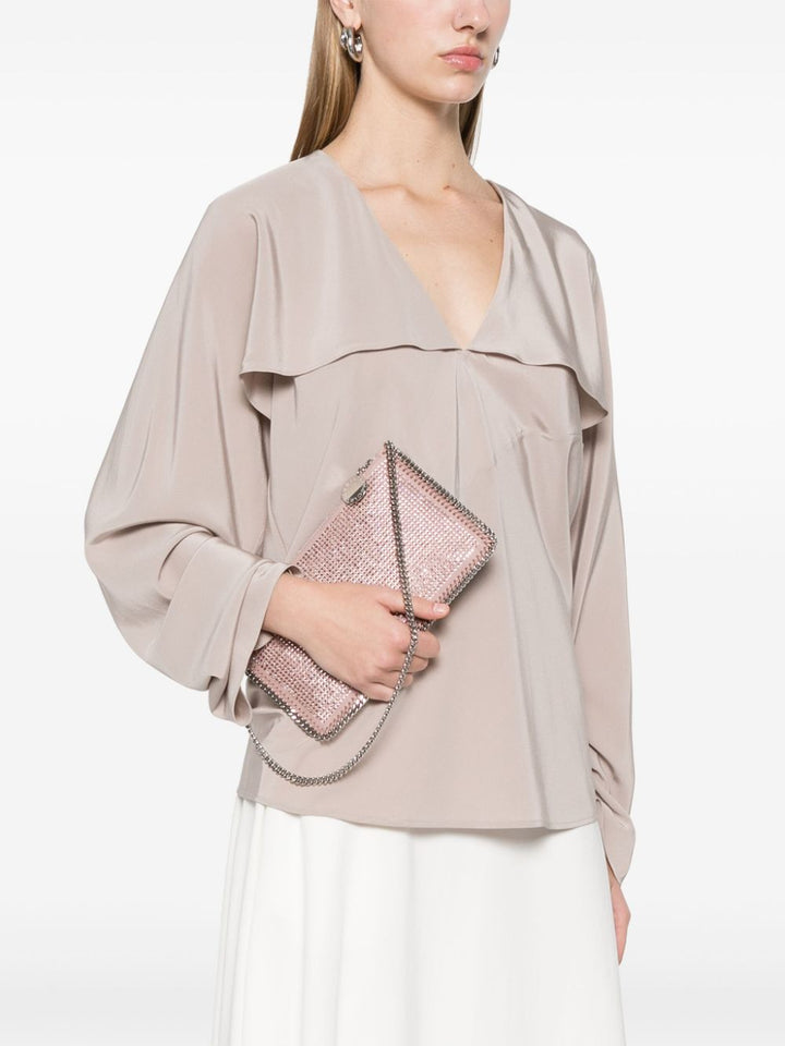 Stella McCartney Pink Falabella Pochette Shoulder Bag