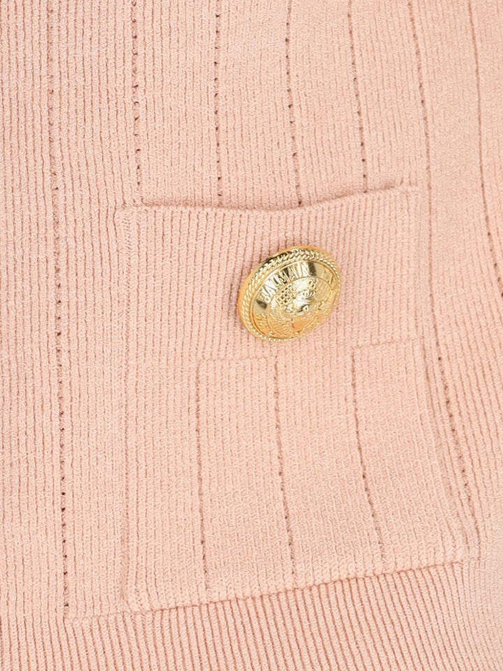 Balmain Top with gold buttons