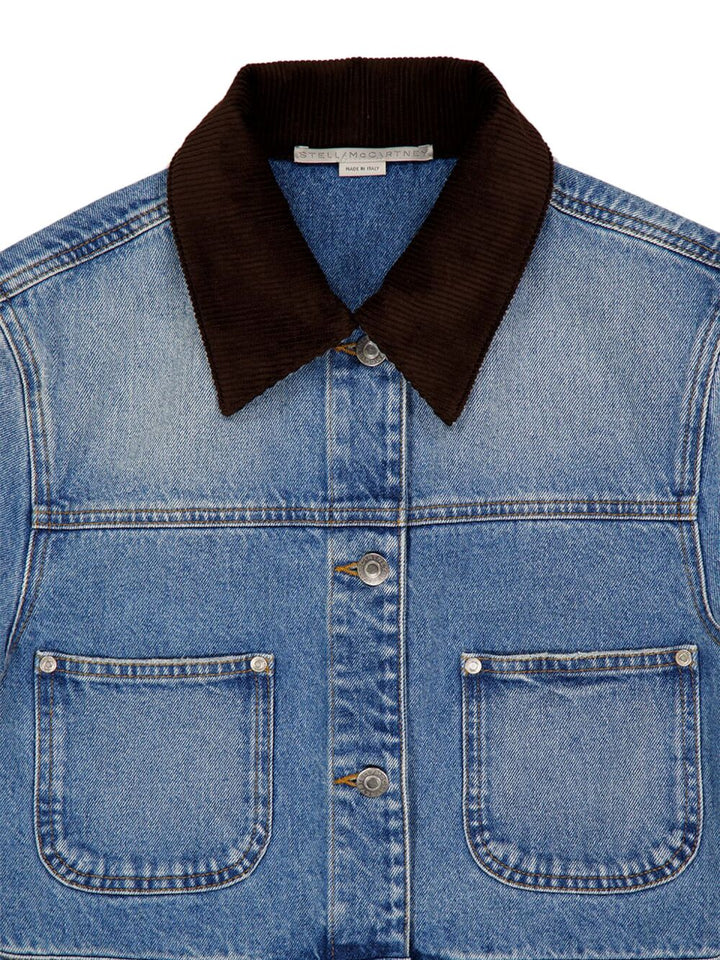 Stella McCartney Cropped Denim Jacket