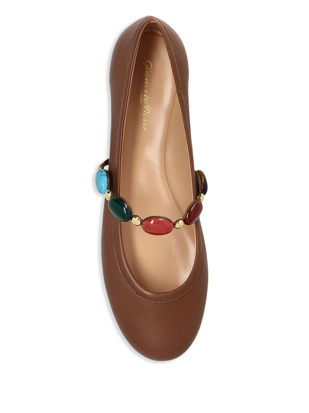 Gianvito Rossi Shanti Mary Jane Flats