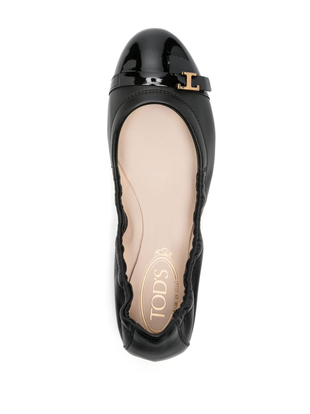 Tod's Black Ballerina flats