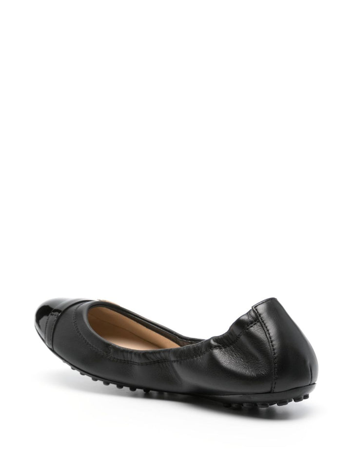 Tod's Black Ballerina flats