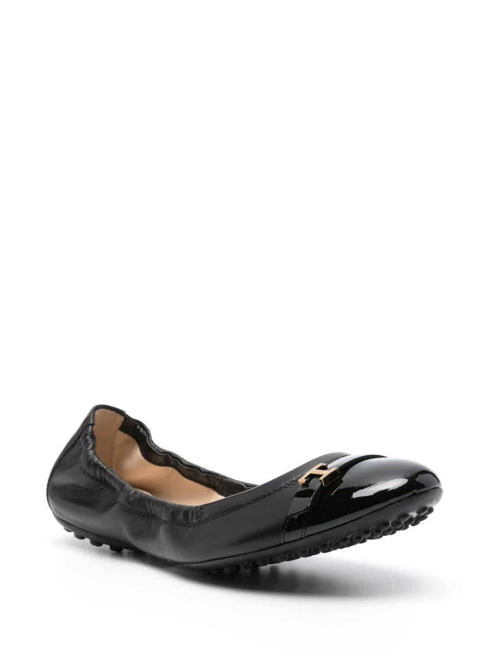 Tod's Black Ballerina flats