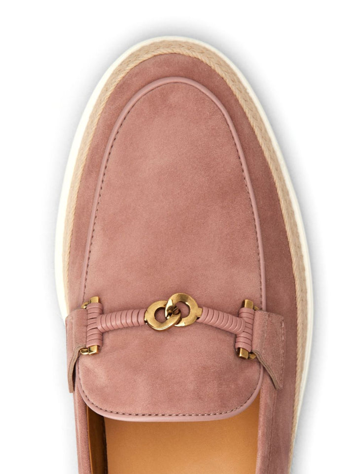 Tod's Flat Suede Loafers