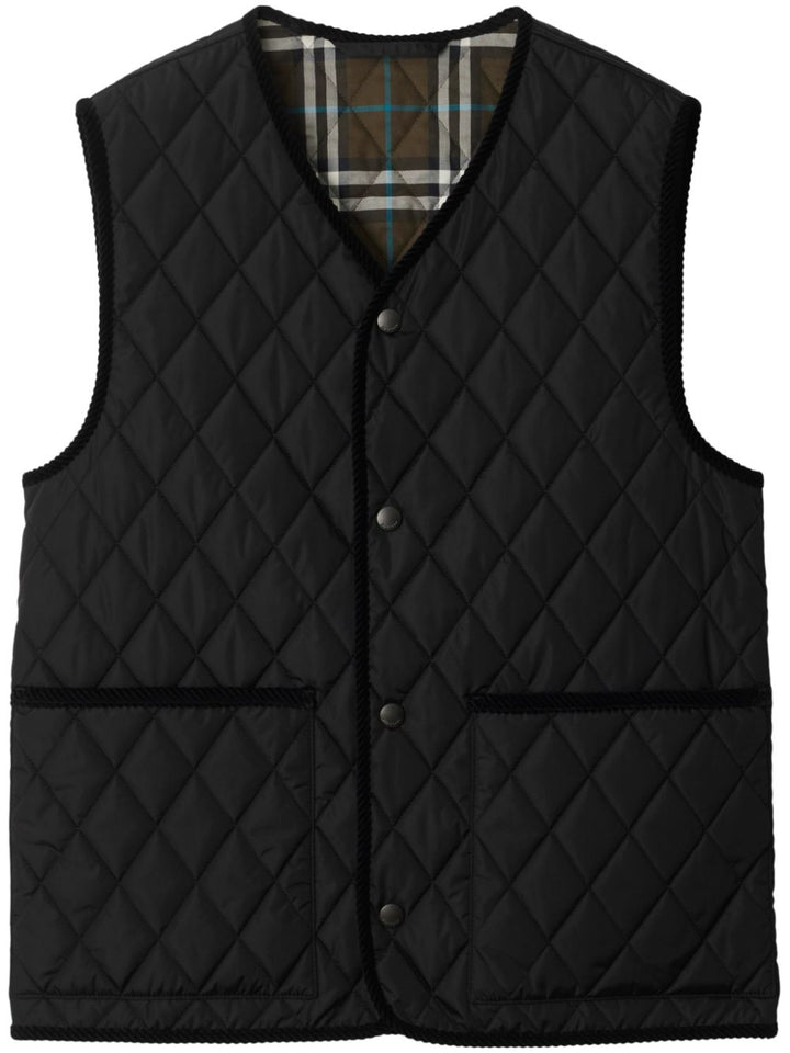 Burberry Black Vest