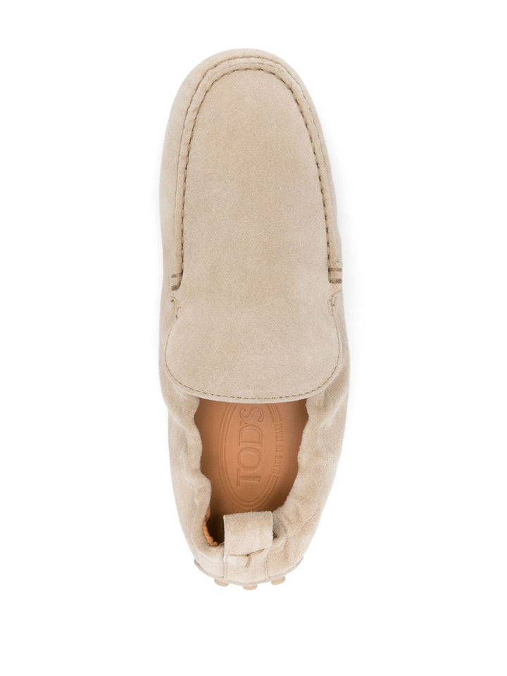 Tod's beige Moccasins