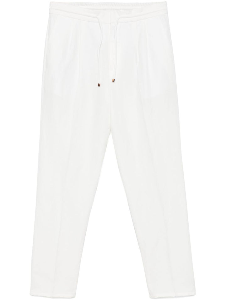 Brunello Cucinelli White Trousers