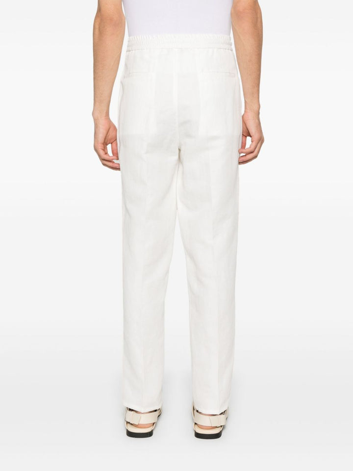 Brunello Cucinelli White Trousers