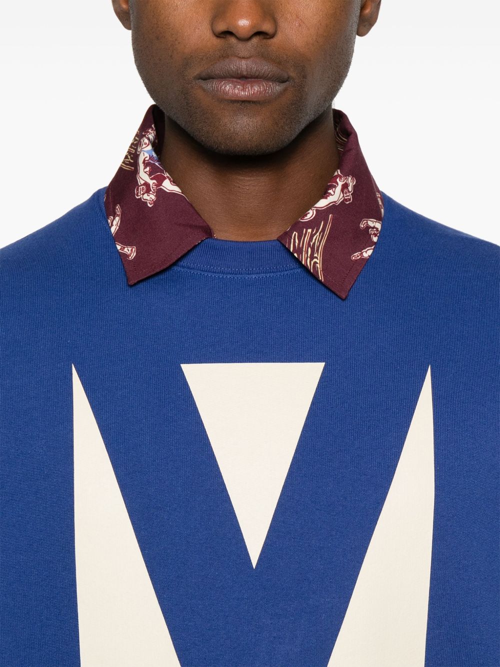 Valentino Chez Valentino Sweatshirt Blue