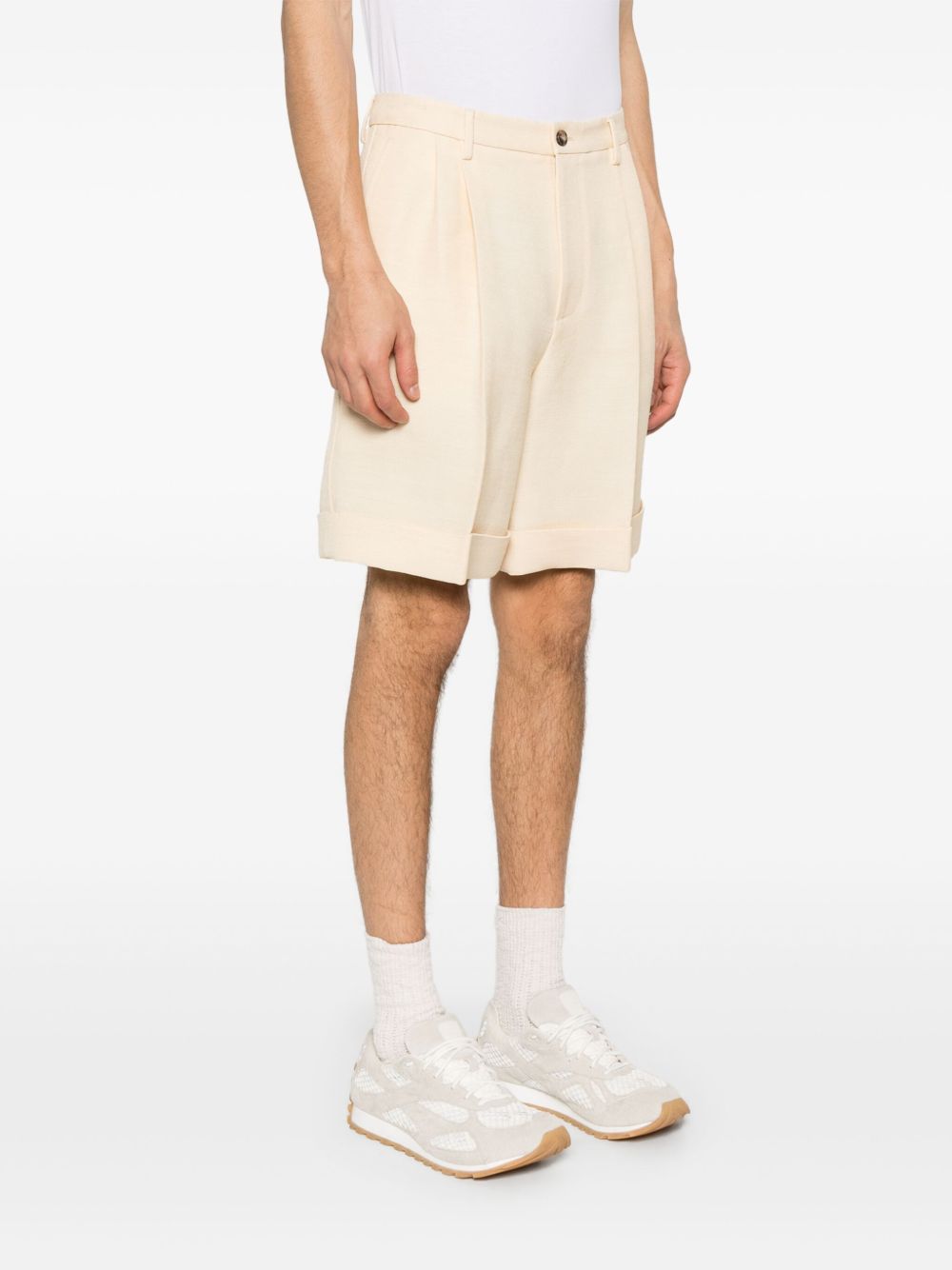 Valentino White Shorts