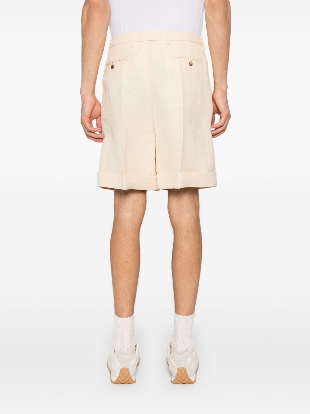 Valentino White Shorts