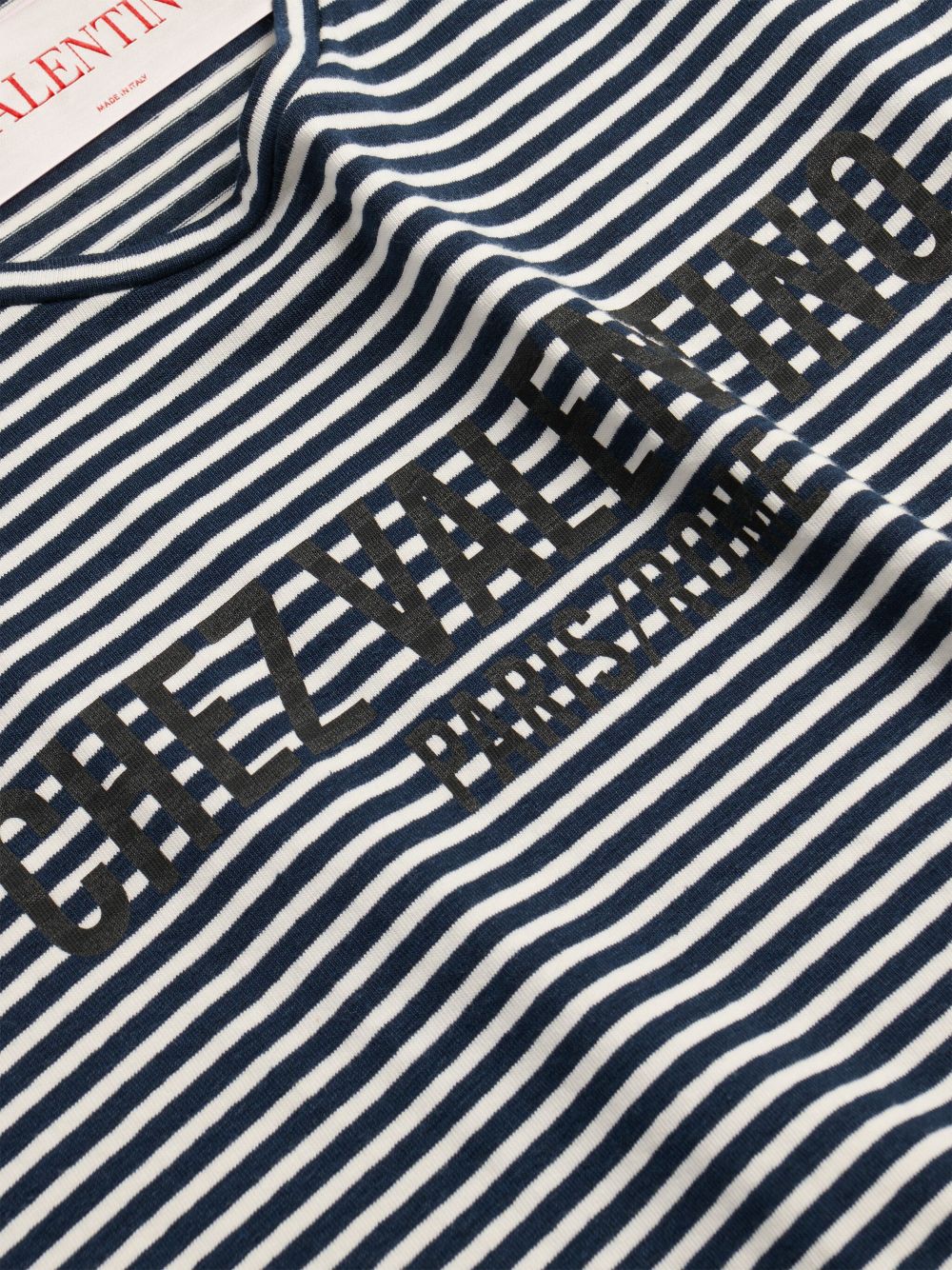 Valentino Chez Valentino Striped T-shirt