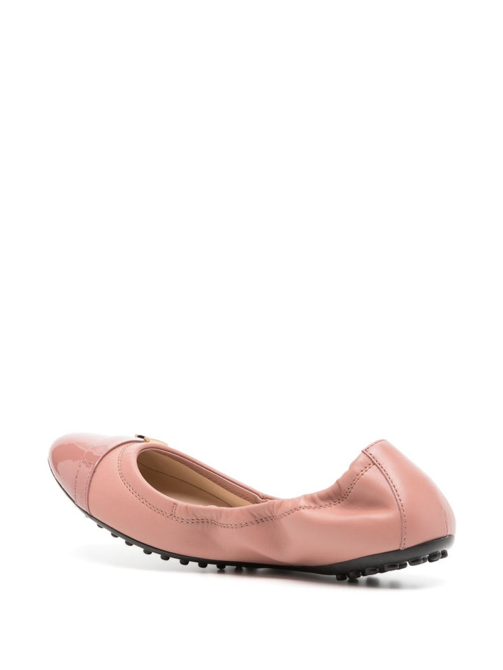 Tod's Pink Ballerina Flats