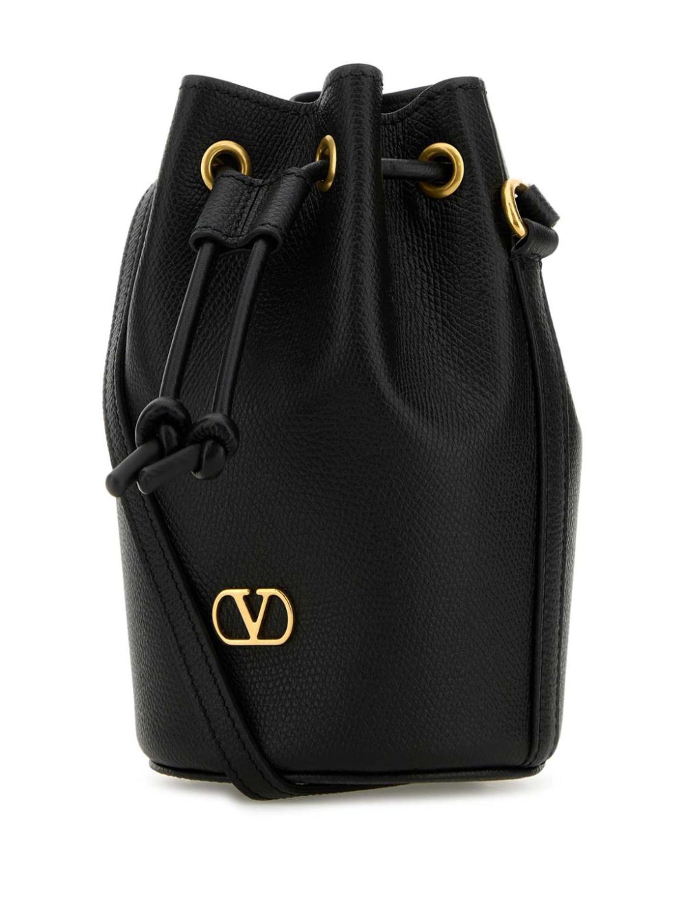 Valentino Garavani VLogo Signature mini leather bucket bag