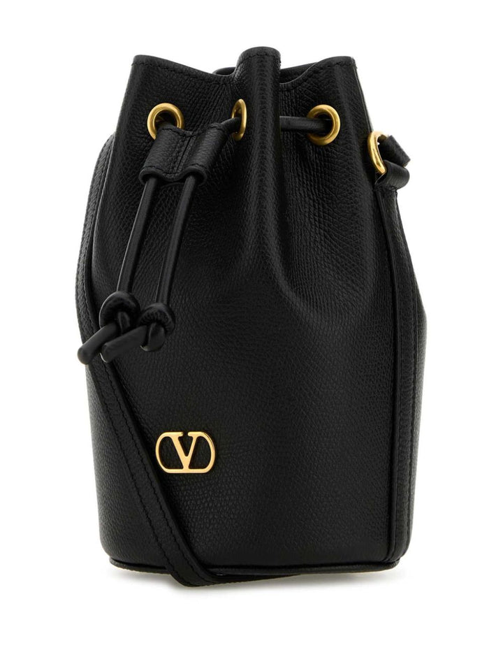 Valentino Garavani VLogo Signature mini leather bucket bag