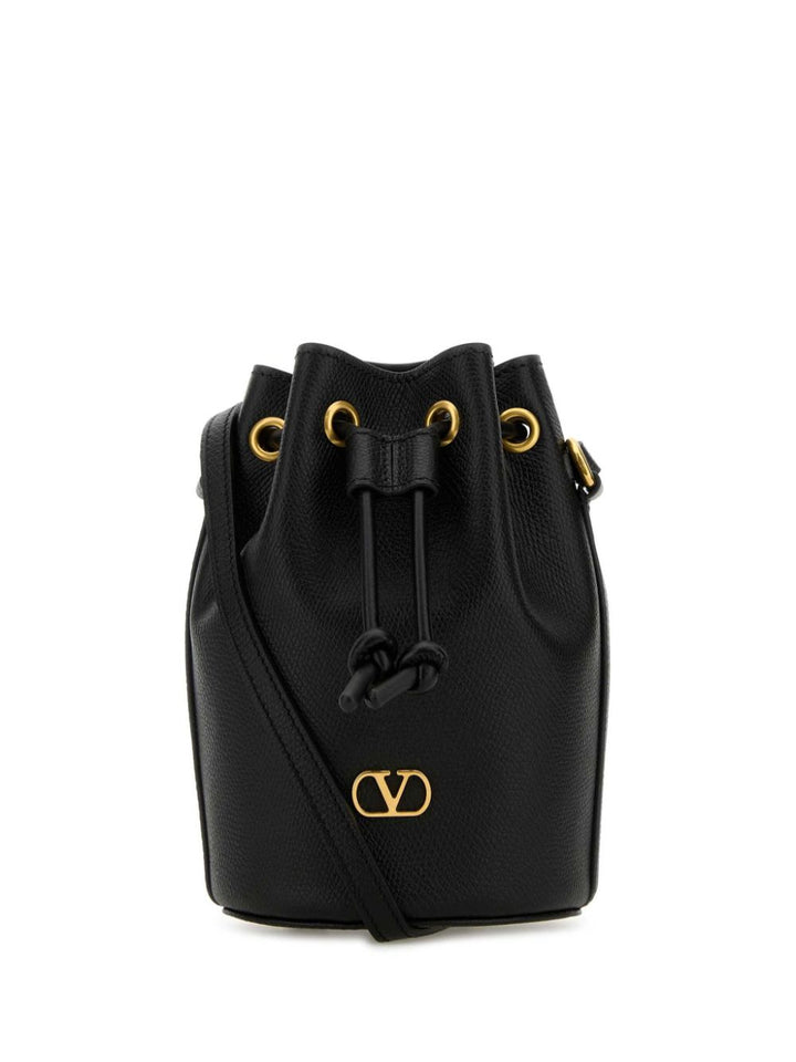 Valentino Garavani VLogo Signature mini leather bucket bag