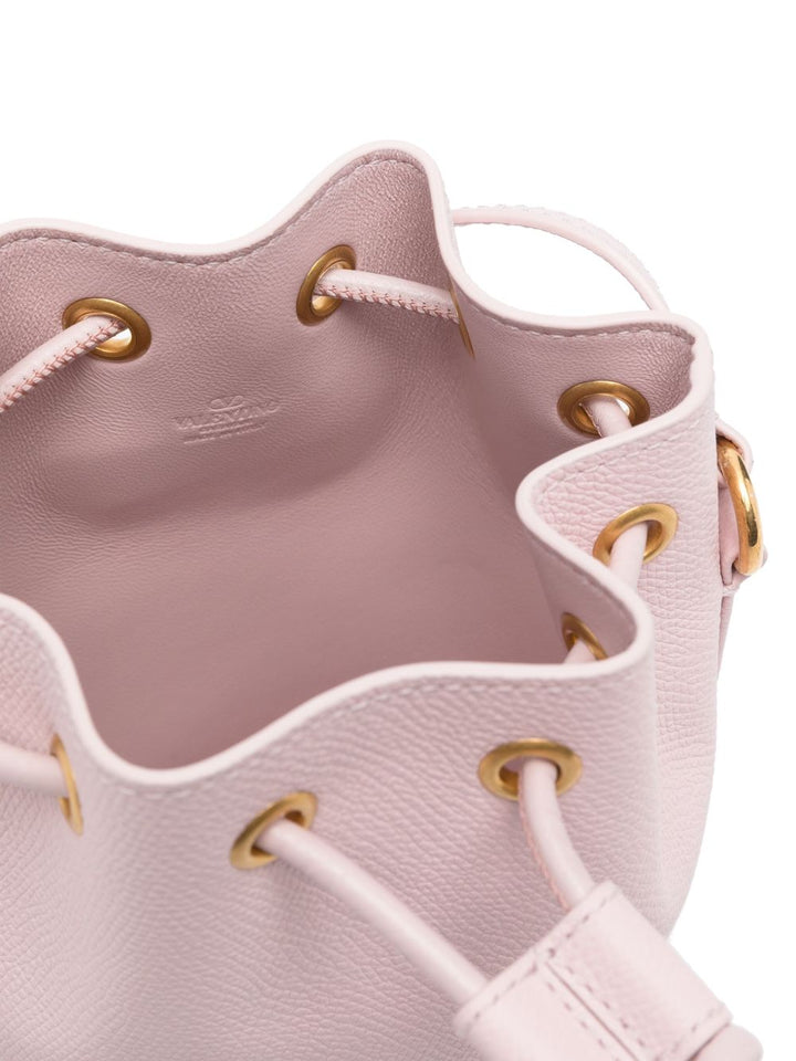 Valentino Garavani VLogo Signature mini leather bucket bag