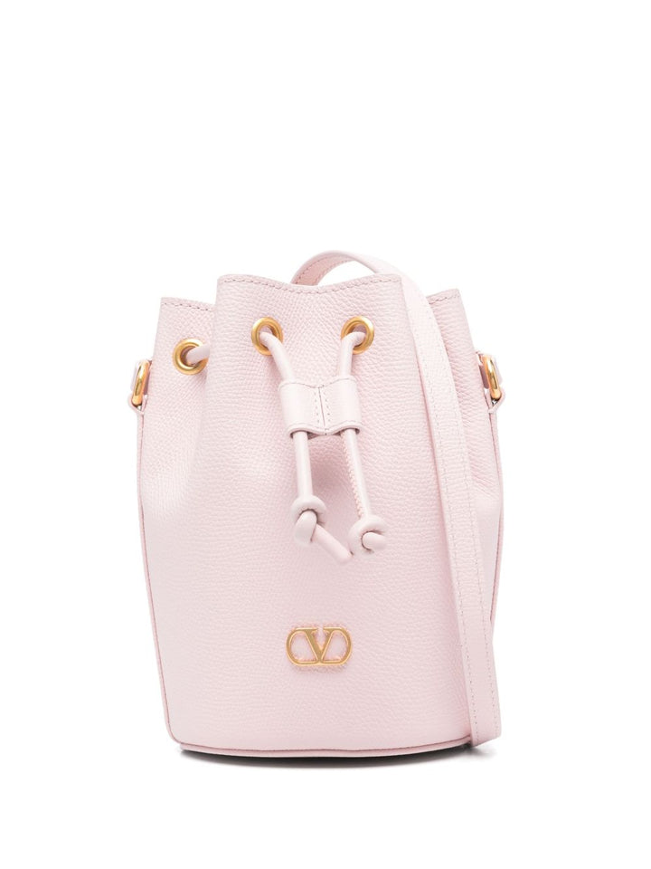 Valentino Garavani VLogo Signature mini leather bucket bag