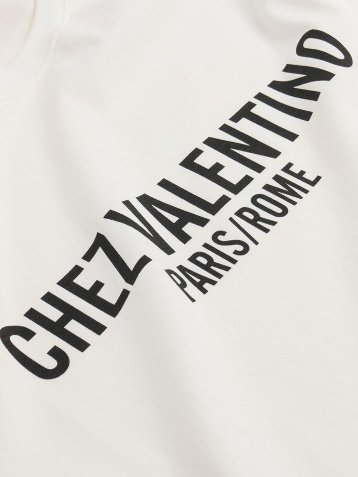 Valentino Chez Valentino White T-Shirt