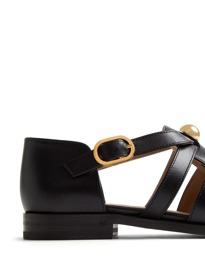 Valentino Garavani VLogo Signature leather sandals