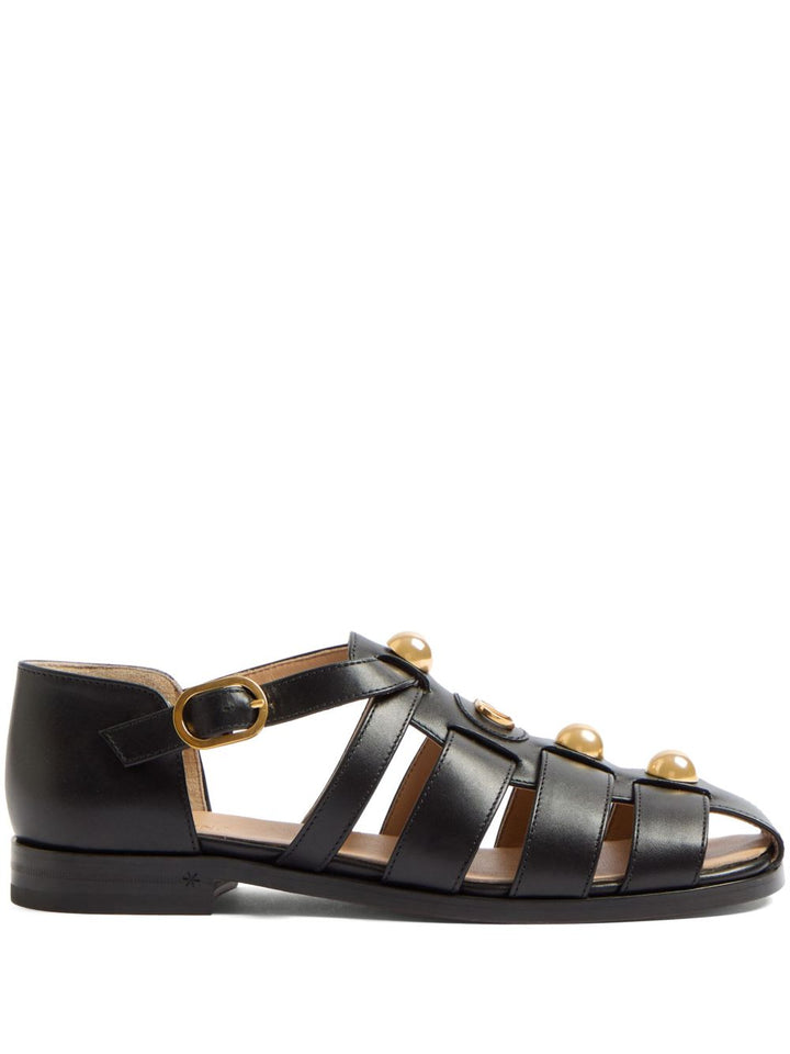 Valentino Garavani VLogo Signature leather sandals