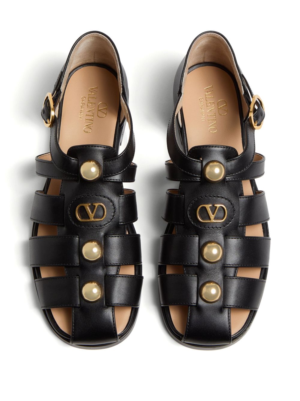 Valentino Garavani VLogo Signature leather sandals