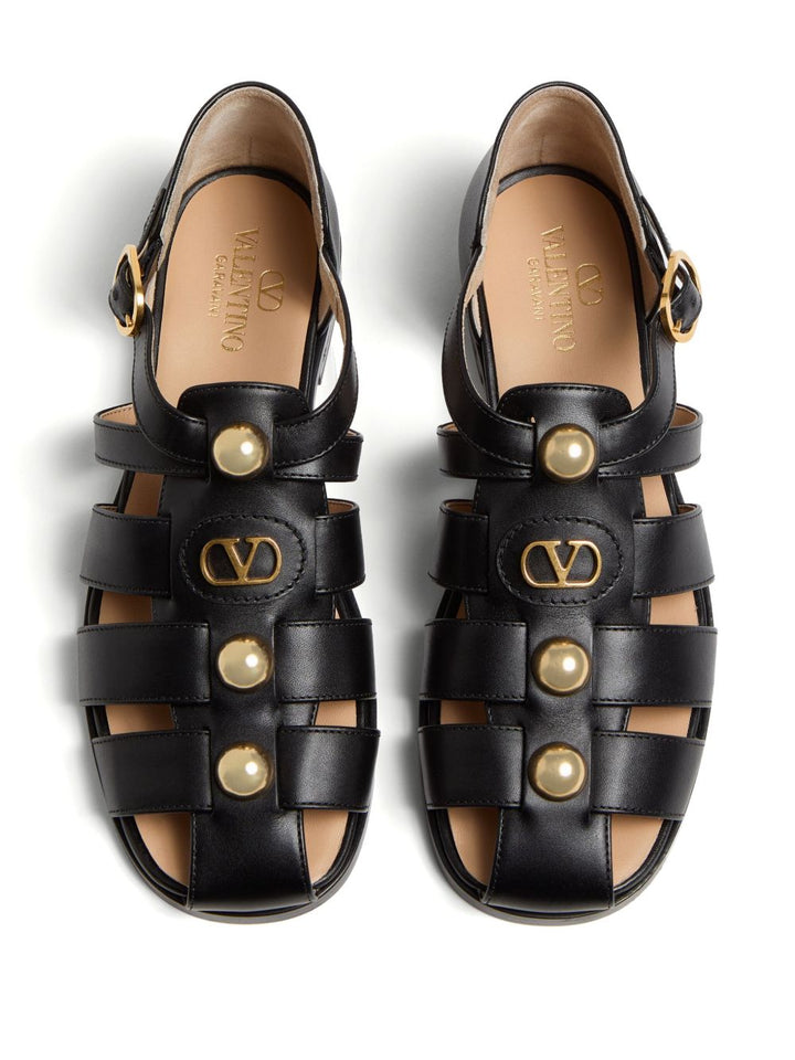 Valentino Garavani VLogo Signature leather sandals