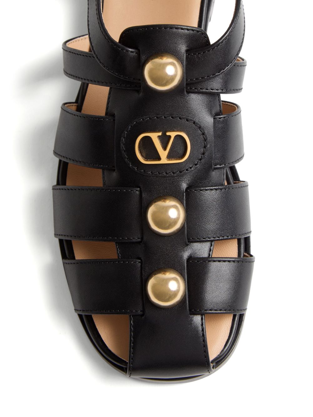 Valentino Garavani VLogo Signature leather sandals