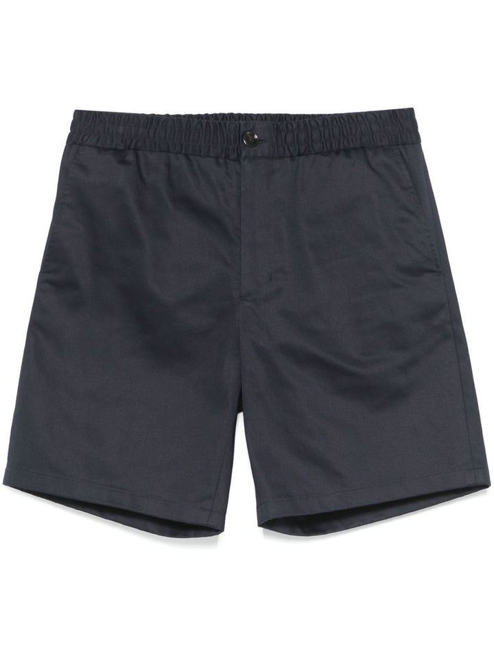 Ami Paris Navy Shorts