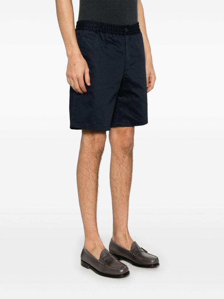 Ami Paris Navy Shorts