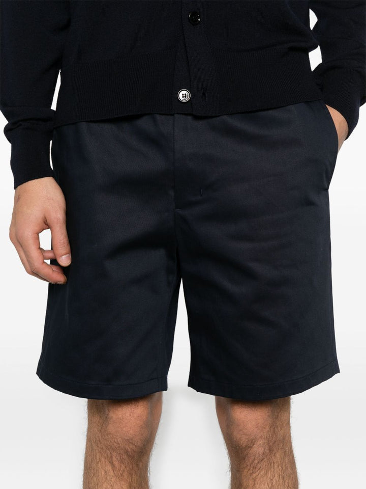 Ami Paris Navy Shorts