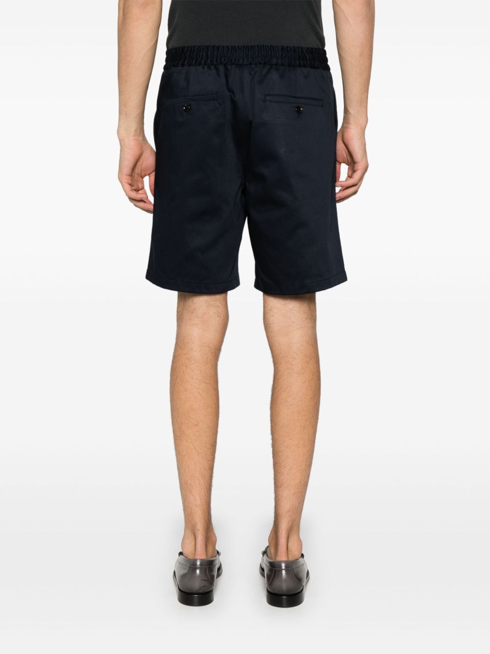 Ami Paris Navy Shorts