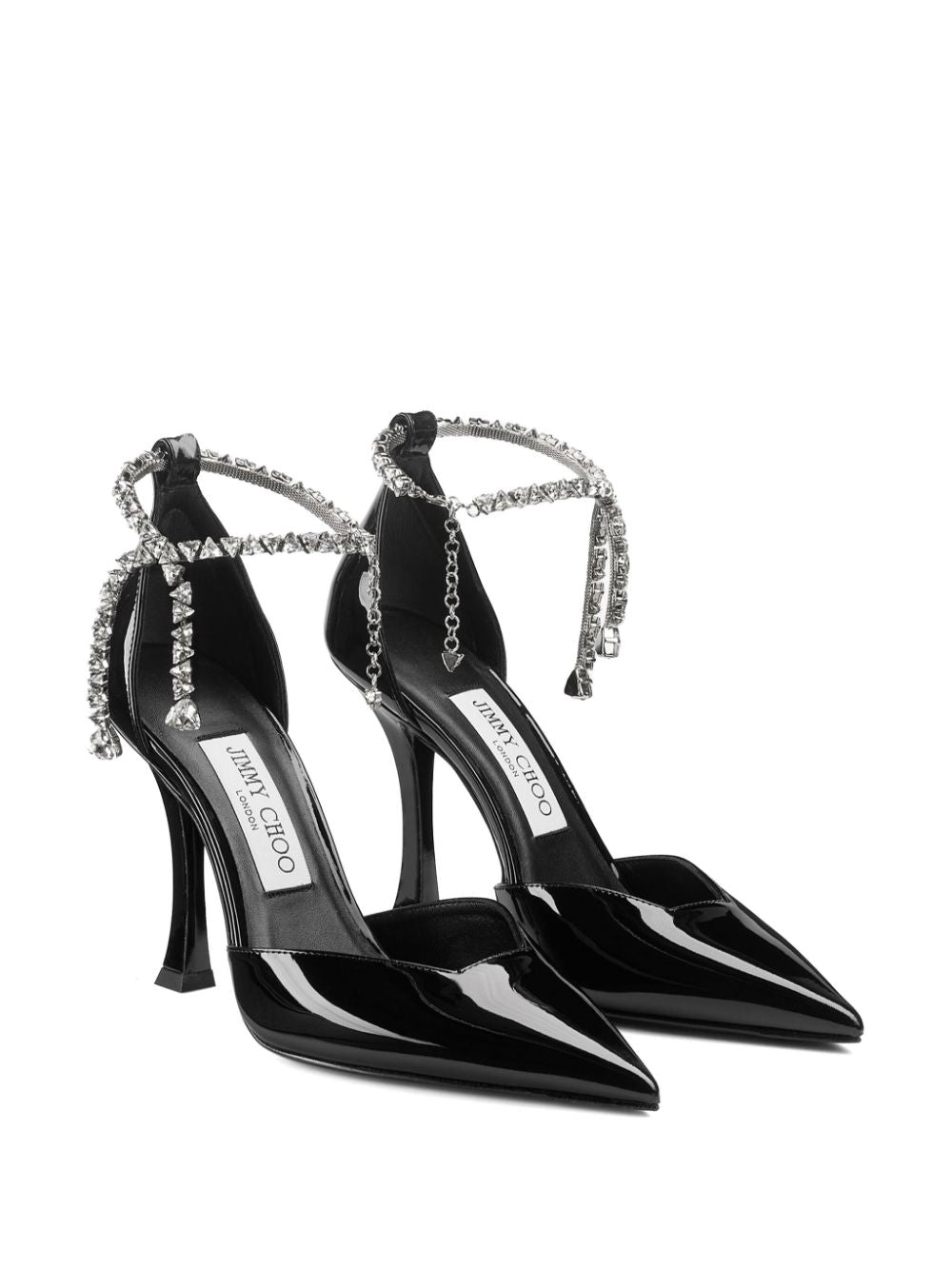 Jimmy Choo Pumps with crystal strap