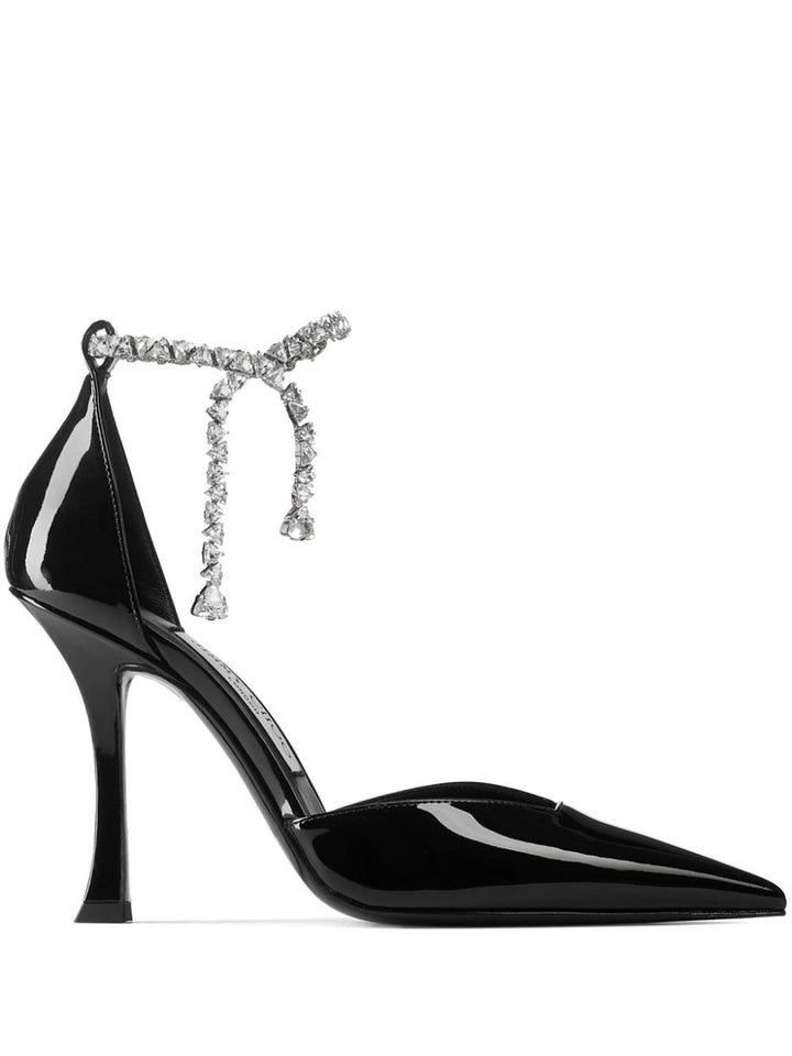 Jimmy Choo Pumps with crystal strap