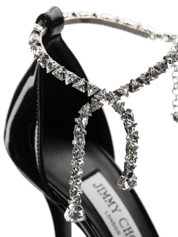 Jimmy Choo Pumps with crystal strap