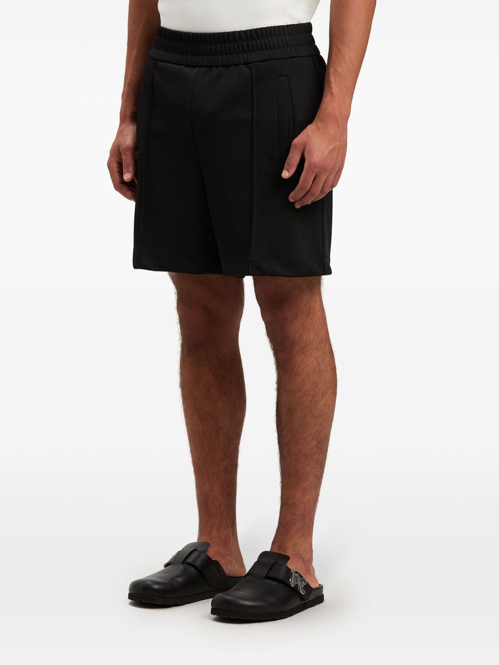 Palm Angels Black Shorts