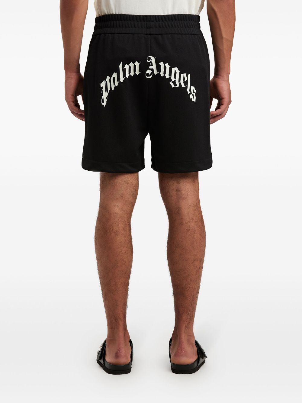 Palm Angels Black Shorts