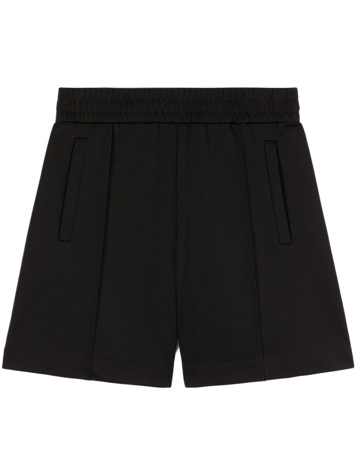 Palm Angels Black Shorts