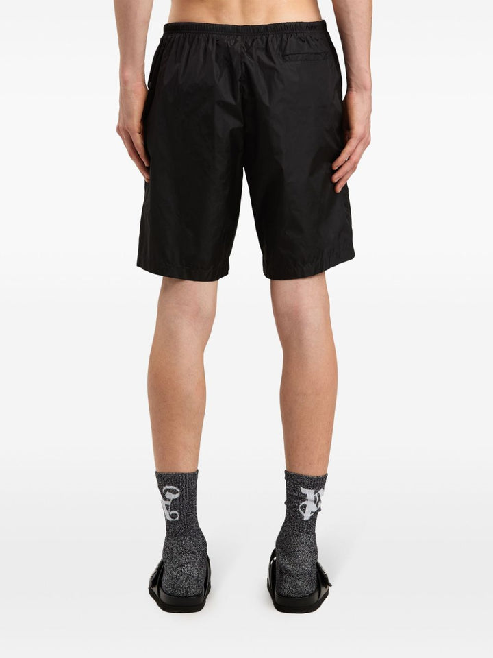 Palm Angels Black Swim Shorts