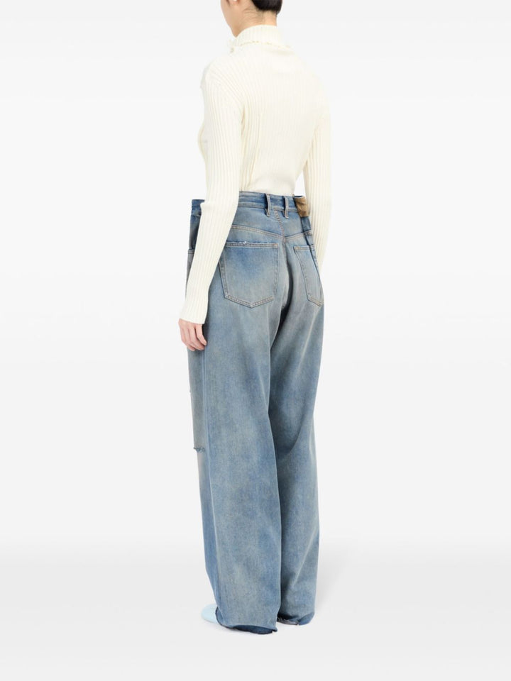 MM6 Maison Margiela Distressed Jeans