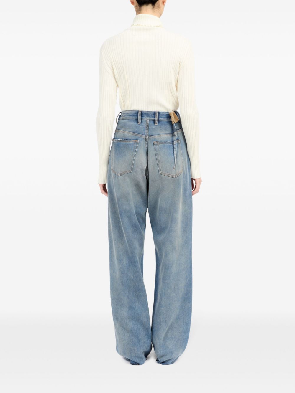 MM6 Maison Margiela Distressed Jeans